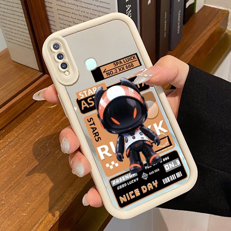 Casing Hp VIVO Y19 VIVO Y5s Case Softcase Kesing anak laki-laki tampan Cermin Cesing Cantik silikon 