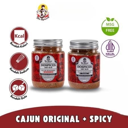 

Stok Baru Dospices Healthy Dry Rub Bumbu Marinasi Rendah Kalori [Cajun
