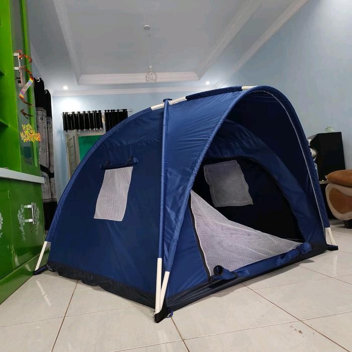 Pilihan- Tenda Anak Warna Navi Dongker Biru Tua Gambar Dinosaurus Ukuran Jumbo Untuk Umur 1-12