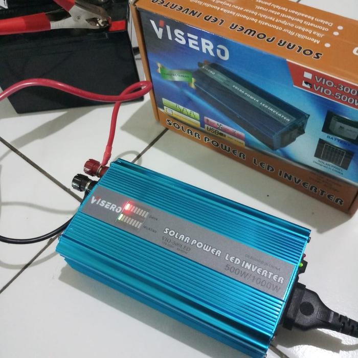 VISERO SOLAR POWER INVERTER LED 1000 WATT