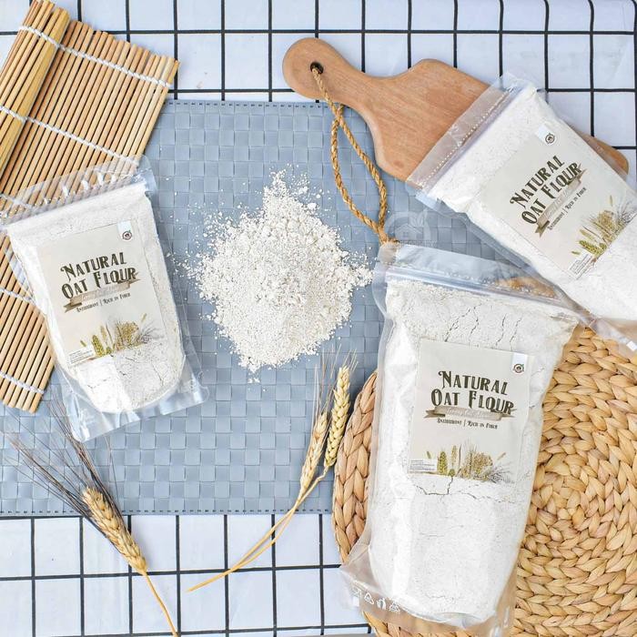 

DISKON House Of Organix Natural Oat Flour / Tepung Oat Alami 500 Gr Bubuk READY STOCK