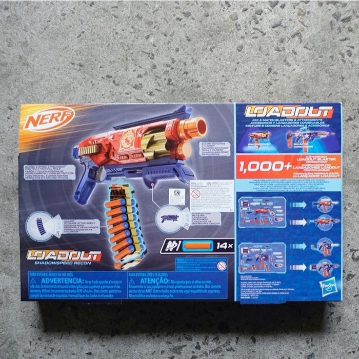 Nerf Loadout Shadowspeed Recon Blaster Modulus Modular N Series Shadow