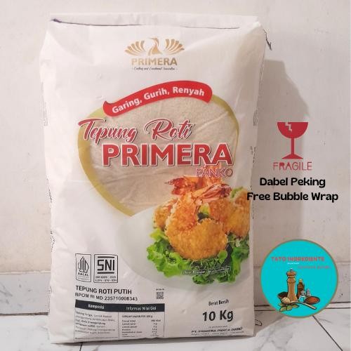 

TERLARIS Bread Crumbs 10kg / P White / Tepung Roti READY STOCK