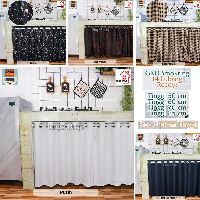 Gorden Kolong Dapur Smokring Anti Air - Waterproof