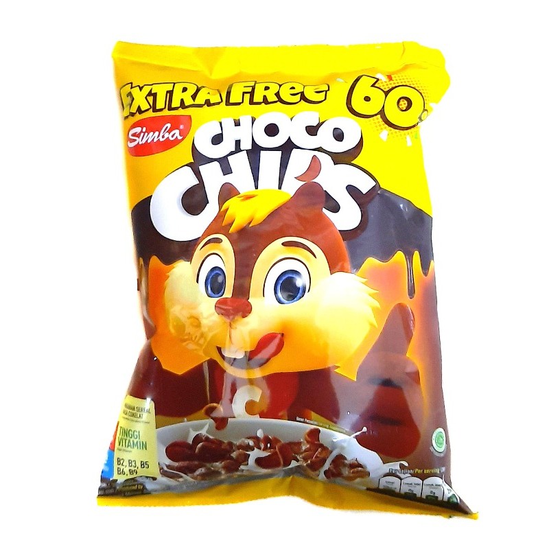 

S50391 SIMBA CHOCO CHIPS SEREAL 50GR BAG MAJU BERSAMA (20250910)
