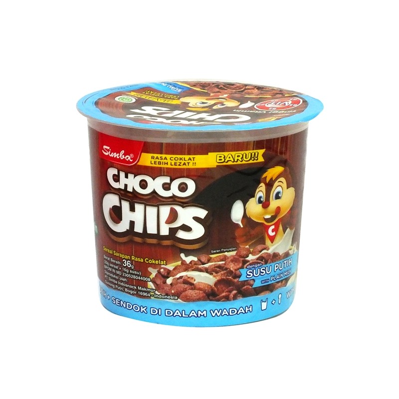 

S09102 SIMBA CHOCO CHIPS SEREAL 34GR CUP MAJU BERSAMA (20250913)