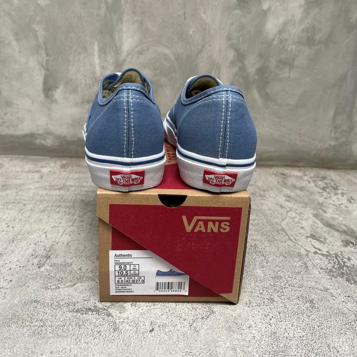 Terlaris Vans Authentic Navy Original - Vans Authentic Terlariss 