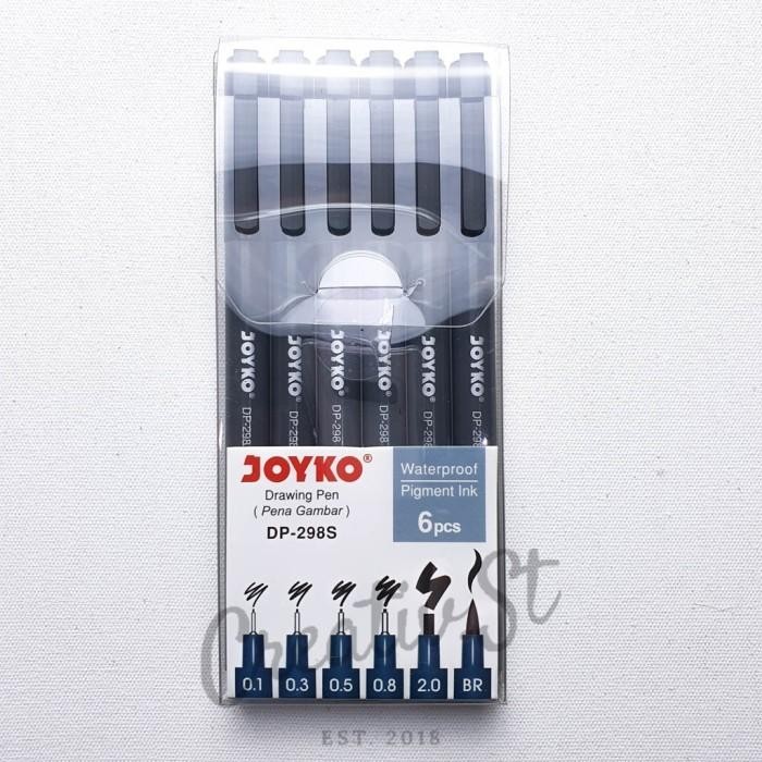 

Pilihan- Joyko Drawing Pen Bolpen Sketsa Gambar Set 6Pc Dp-298S
