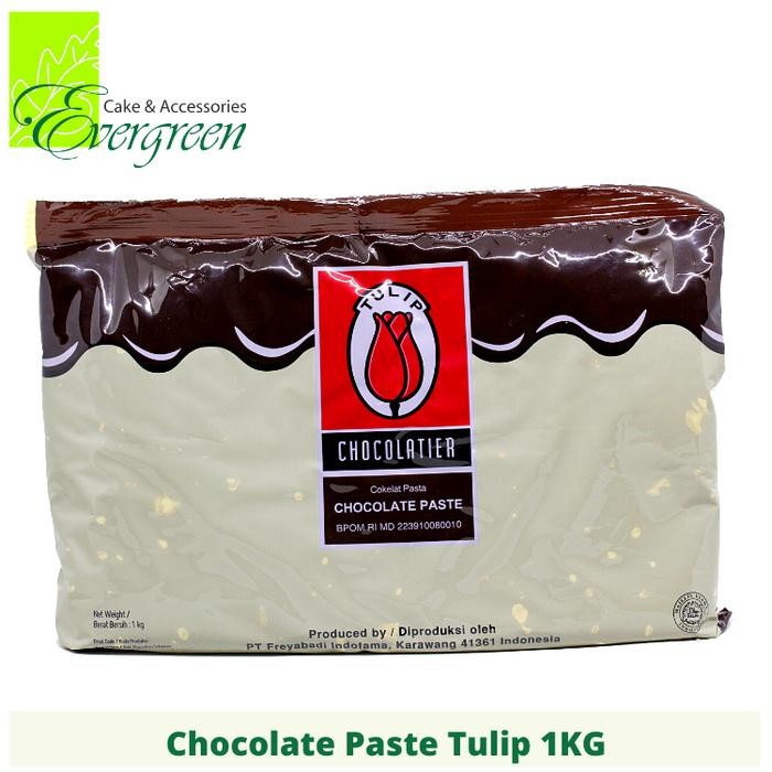 

Stok Baru Dark Chocolate Filling 1 KG Tulip