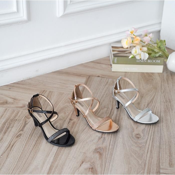 Donatello - Sandal High Heels - Marelli Sandal Wanita Pesta Kondangan 2005
