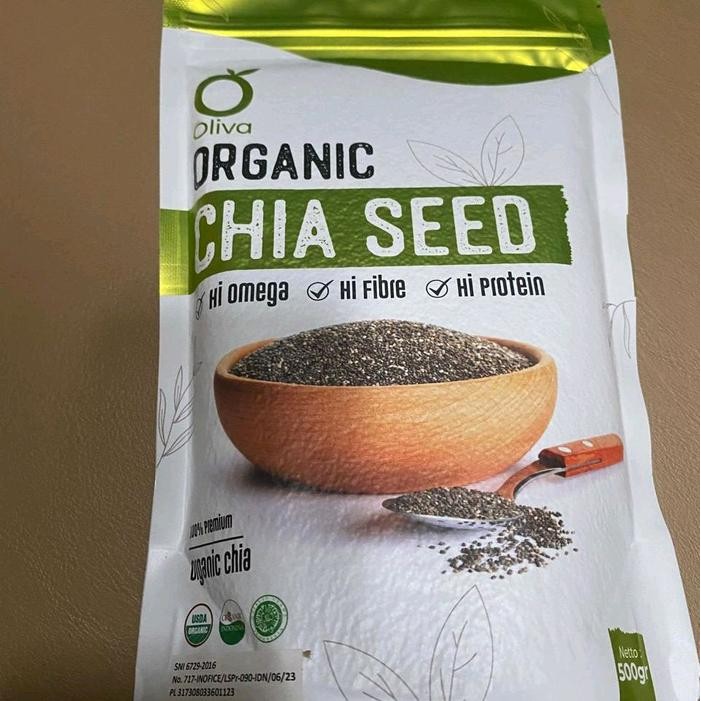 

Neo Oliva chia seed cia seed biji chia biji cia 500gr healthy food