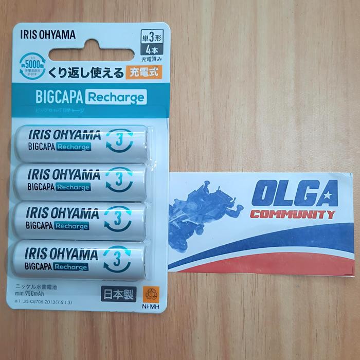 Pilihan- Baterai Tamiya Rrechargeable Iris Ohyama 950 Mah Original Made In Japan