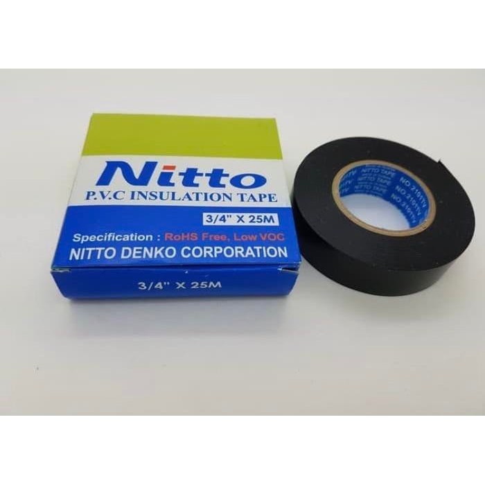 ISOLASI NITTO / ISOLASI KABEL NITTO / ISOLASI LISTRIK