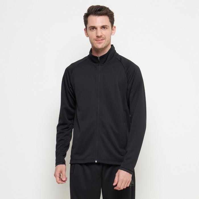 ADIDAS TRACKSUIT TR130 BLACK - ADIDAS SET TRACK SUIT JAKET DAN CELANA TRAINING ORIGINAL