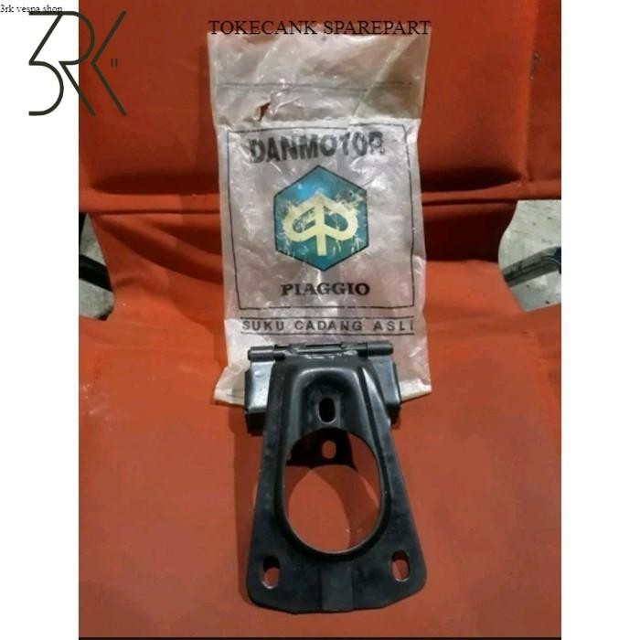 Engsel Jok Vespa Excel Original Danmotor Biru Nos