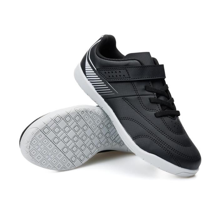 Decathlon Kipsta Sepatu Futsal Anak 100 - Hitam - 8809065