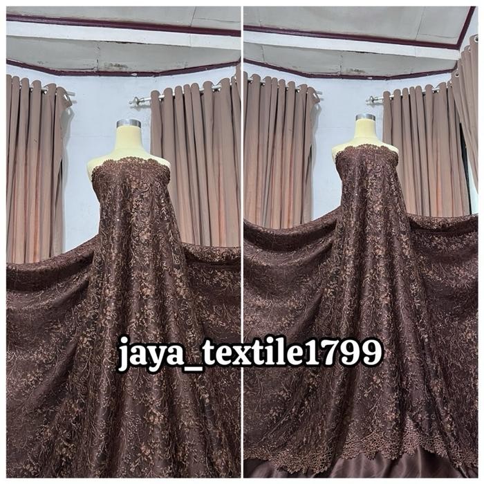 Astra Jakt - Kain Tile Bordir Payet / Tile Renda Bordir / Kain Tile Payet