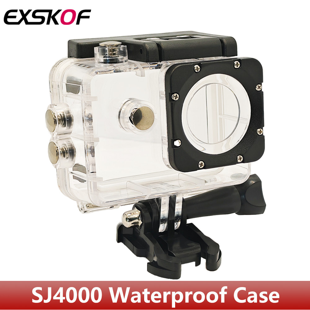 IMPORT SJ4000 Waterproof Case 40m/130ft Dive Housing for SJCAM SJ4000 / SJ4000 WIFI / SJ4000 AIR HD