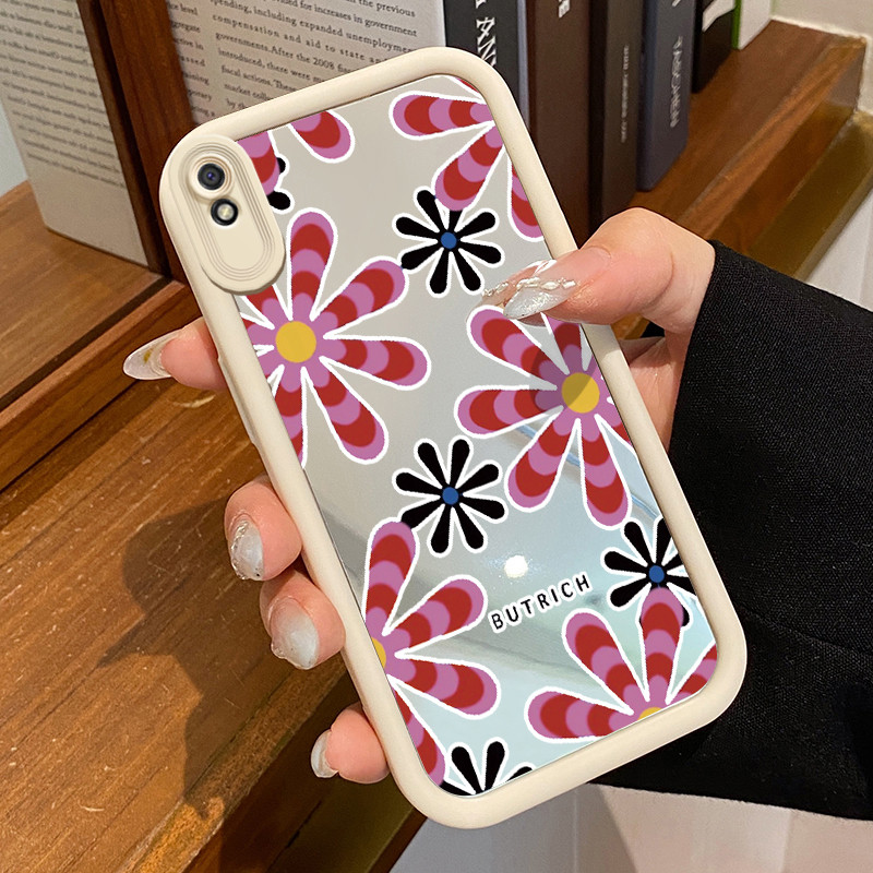 Casing Hp Xiaomi Redmi 9A Redmi 9i Redmi 9T Redmi 9 Power Case Casing Bunga HP pola Kesing Kasing ce