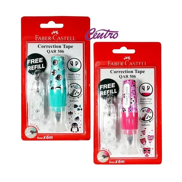 

Faber Castell QAR-506 Tipex Kertas / Correction Tape