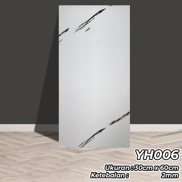 Paket 20 Lembar Afi wallpaper dinding Pvc Foam Vinyl Marble Granit Wallpaper Dinding Aluminium