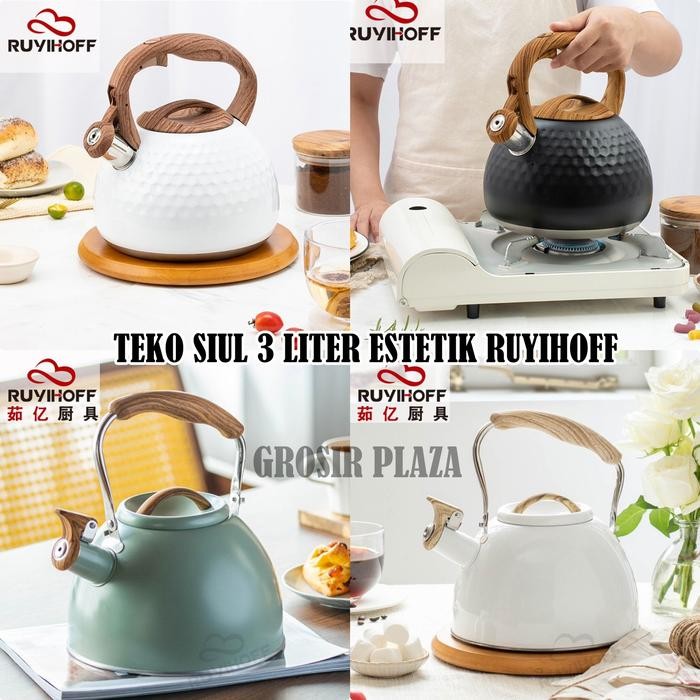 TEKO SIUL ESTETIK RUYIHOFF 3 LITER / TEKO HOMEAA / TEKO HYEJIN / TEKO SIUL 3 LITER