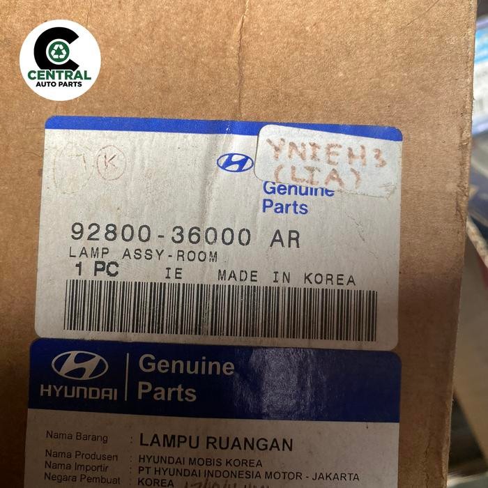 Lampu kabin assy hyundai Arya 92800-36000 ORI