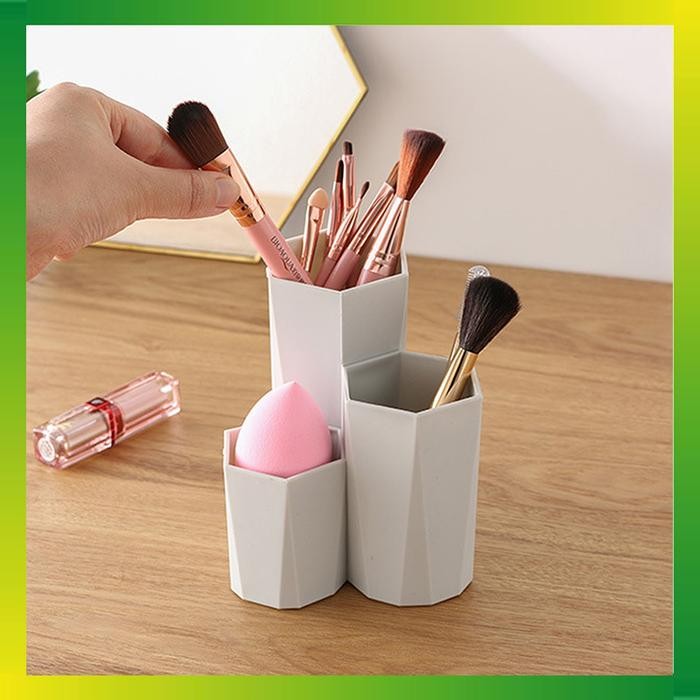 Tempat Rak Make Up - Kotak Penyimpanan Plastik Serbaguna Storage Box