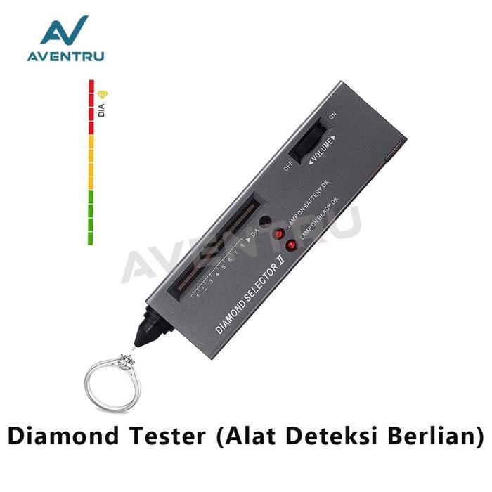 Alat Tes Test Deteksi Berlian Asli Diamond Selector II Tester
