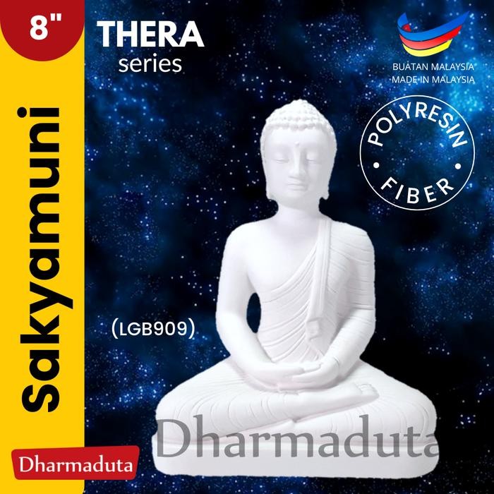 favorit] Sakyamuni Buddha Theravada 8in - Patung Rupang Arca Buddha