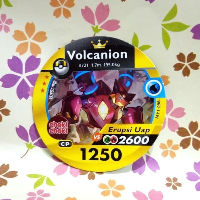 HARGA DISKON pokemon medallion choki choki ultra card bintang 3 volcanion my1-096