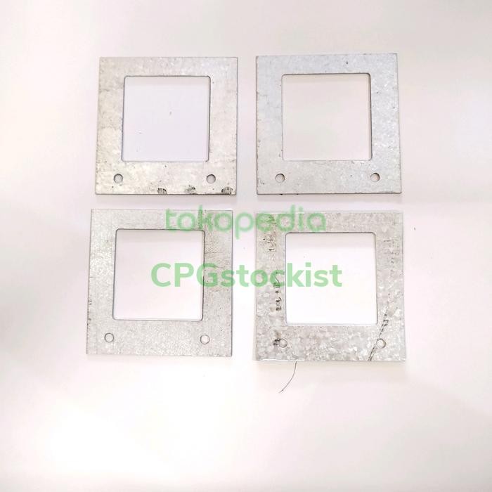 PLAT HOLLOW 4X4 GALVANIS / RING HOLLOW