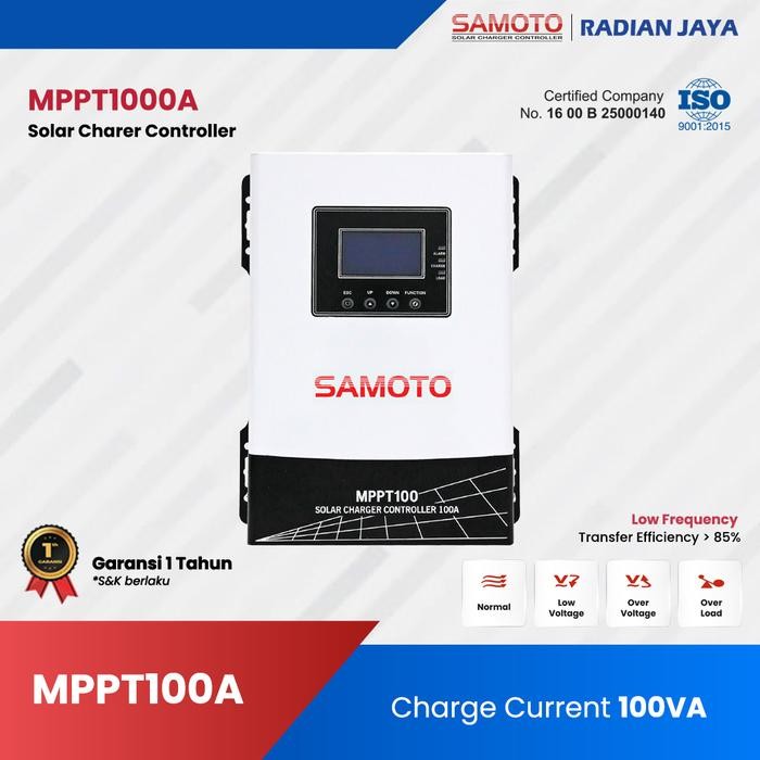 SOLAR CHARGER CONTROLLER MPPT 100A /SAMOTO /TENAGA SURYA / SOLAR PANEL