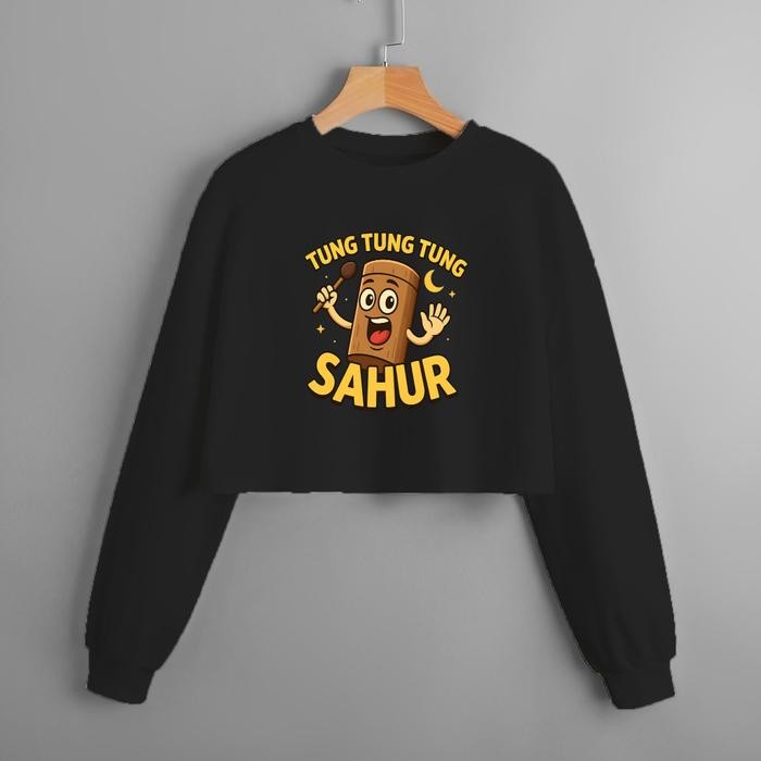 COD KAOS CROP TOP LENGAN PANJANG OVERSIZE /CROP TOP KOREA/CROP WANITA