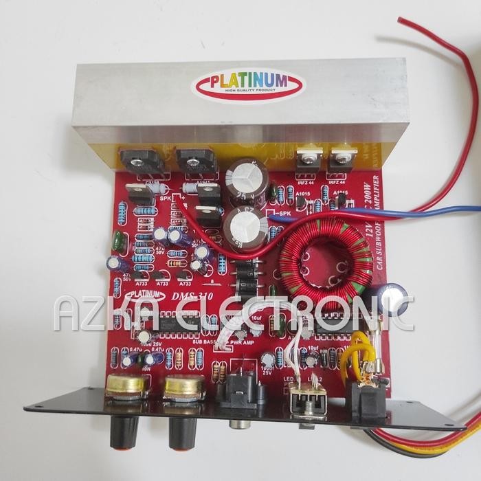 Kit Power Amplifier Subwoofer Monoblok DMS 310