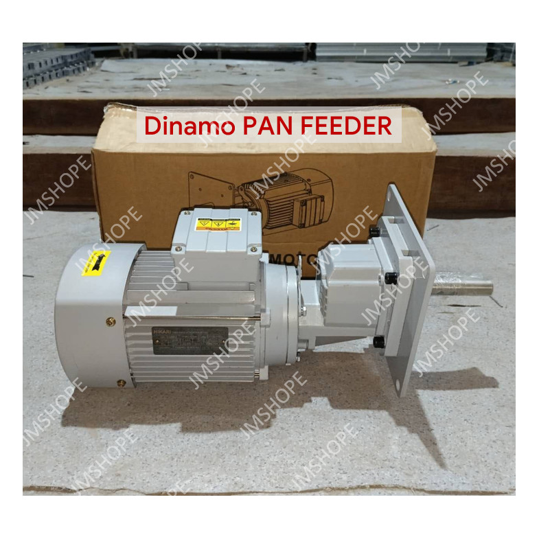 0.75kw Dinamo Auger Pan Feeder 3 Phase Kandang Ayam Close House Mesin Penggerak Tempat Pakan Otomati