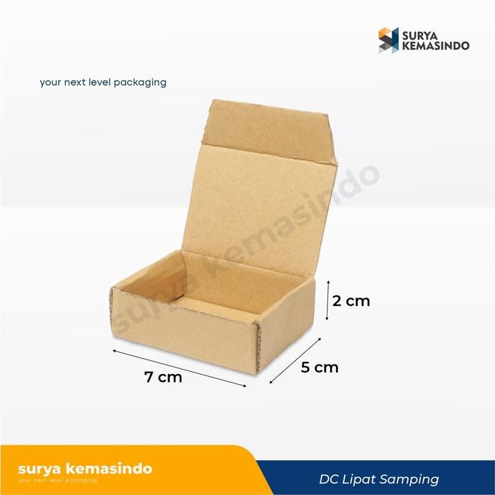 Box 7x5x2 cm Kardus/Polos/kemasan/Hampers/boxkecil/kalung/gelang