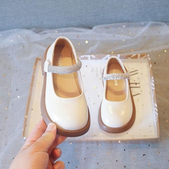 cdi5- {Cod} Sepatu Anak Import Areta Non Led/Flat Shoes/Sepatu Pesta Anak Perempuan Size