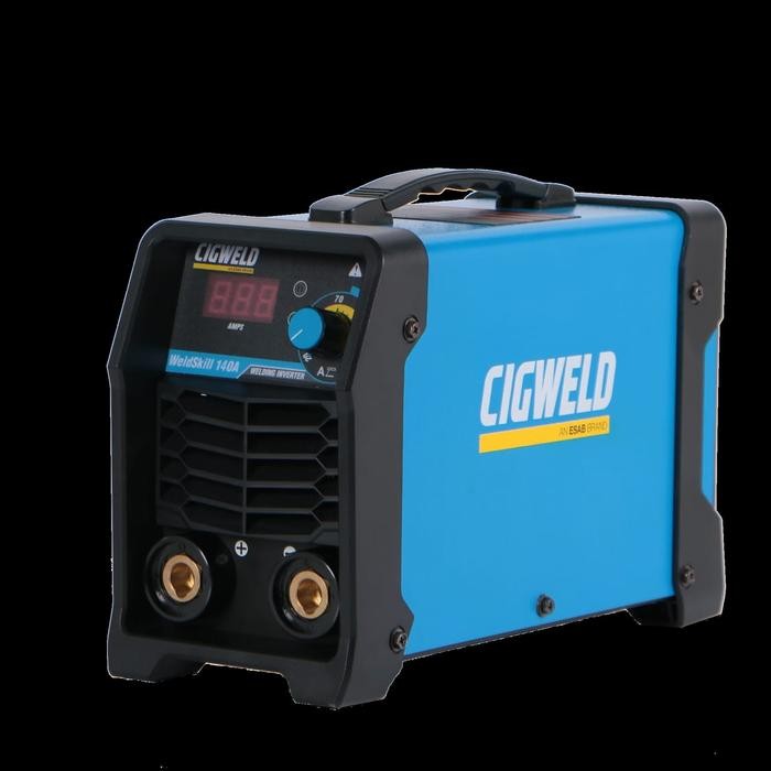 Gercep Mesin Las Inverter Mma / Arc / Smaw Esab Cigweld Weldskill 140 Amp Terlariss 