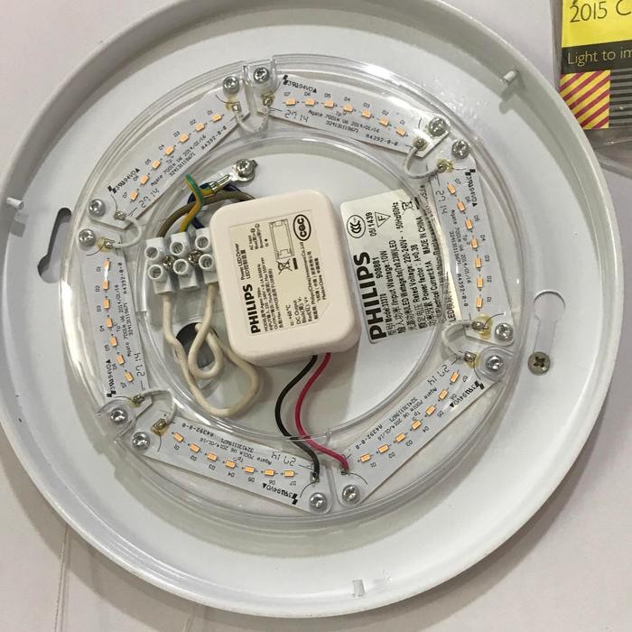 e4n7- Philips 33370 Cinnabarin 10 Watt Led 27 K Lampu Plafon Ceiling Lamp Lampu Ruang Tamu