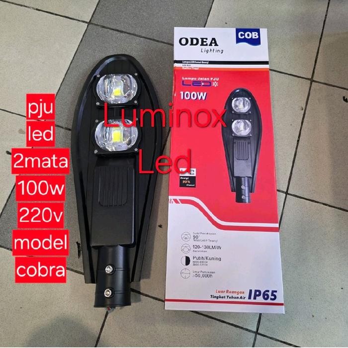 7mu4- Lampu Pju Cobra Led 100Watt Jalan 100 W 100 Watt Sreetlight Cob 100W