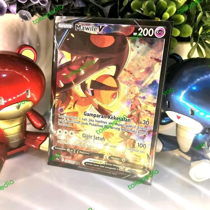 Mawile V CSR AA kartu Tcg