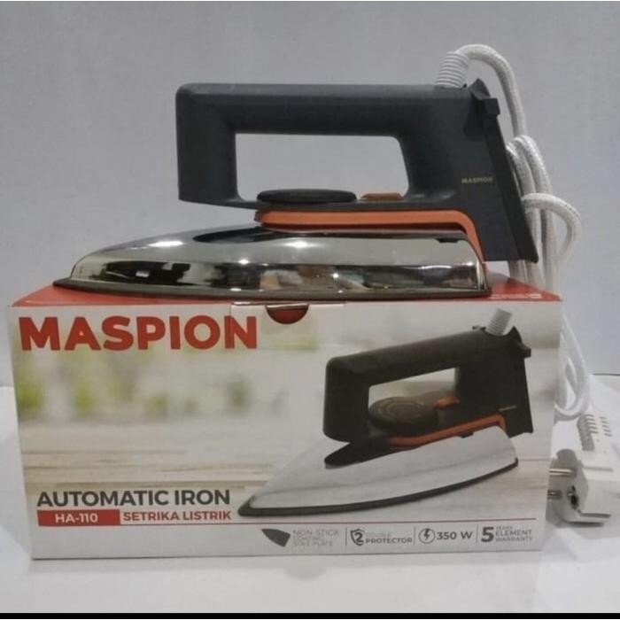 MASPION Setrika HA-110 Seterika Maspion HA110 Gosokan Maspion HA 110
