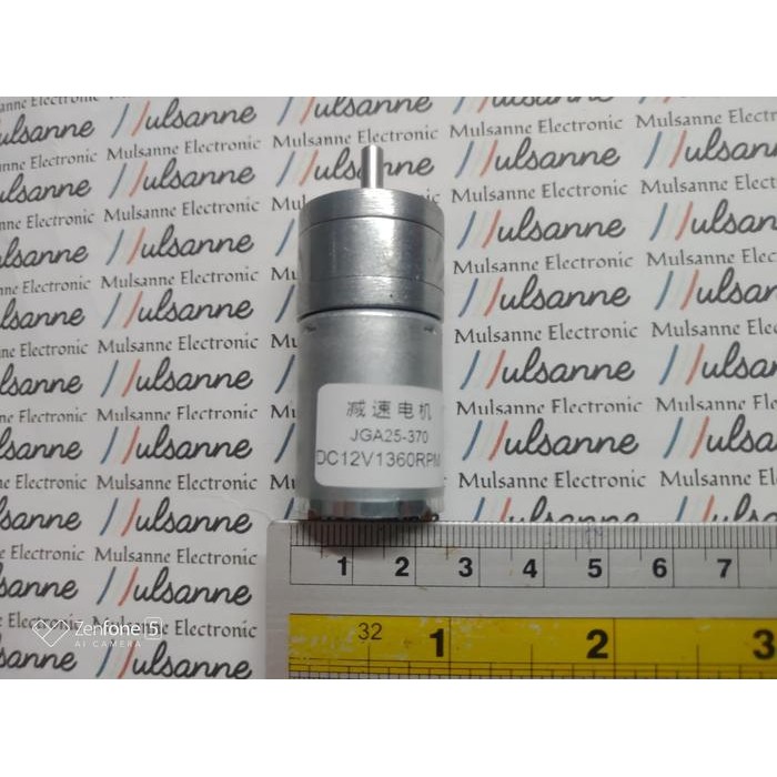 DC MOTOR 12V 25GA370 1360RPM