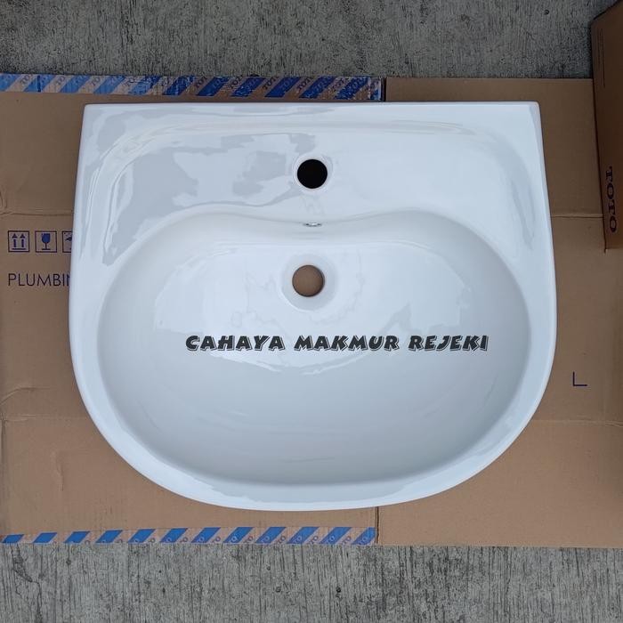 Wastafel Toto LW 241 CJ / LW 242 HFJ (Body + Kaki Wastafel)