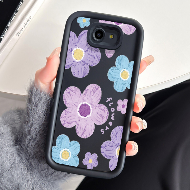 Casing Hp Samsung Galaxy J4 Plus 2018 J6 Plus 2018 J4 Prime J6 Prime J2 Prime J2 Ace Case Bunga kart