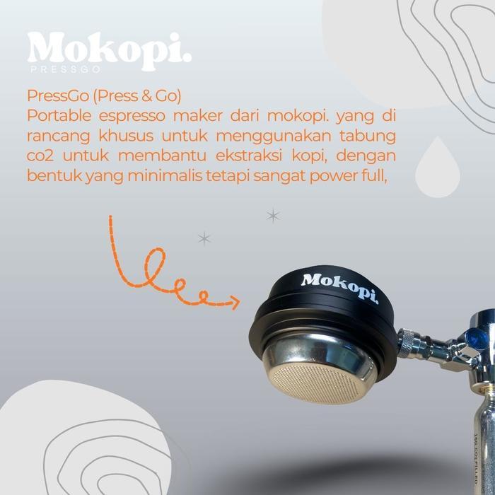 Premium [Mokopi] Pressgo Pneumatic Portable Espresso Maker Original