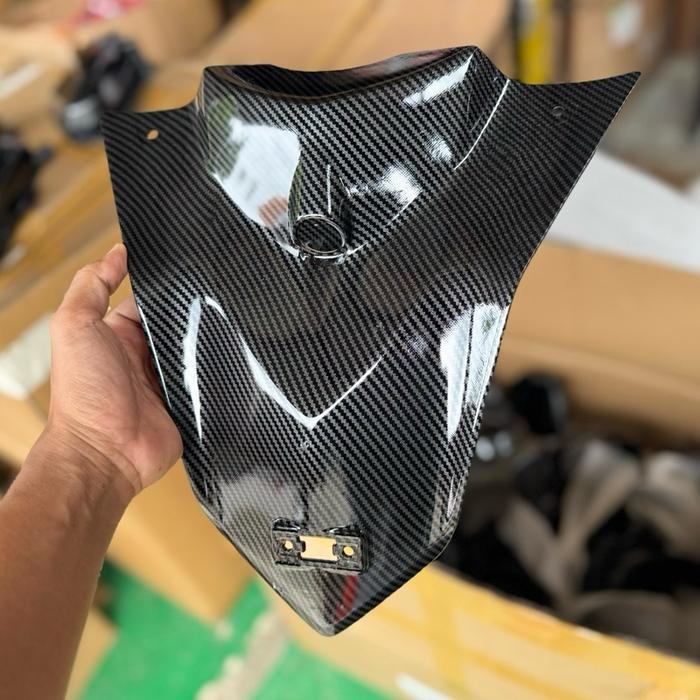 NEW DASI AEORX NEW CARBON GLOSY / dasi aerox connected carbon celup Black Motor Motorcycle