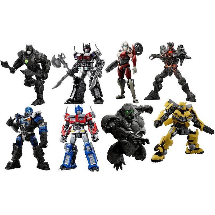 BLOKEES Figures Transformers 7 CC Optimus Primal Beast Robot Nemesis Prime Mirage Arcee Scourge