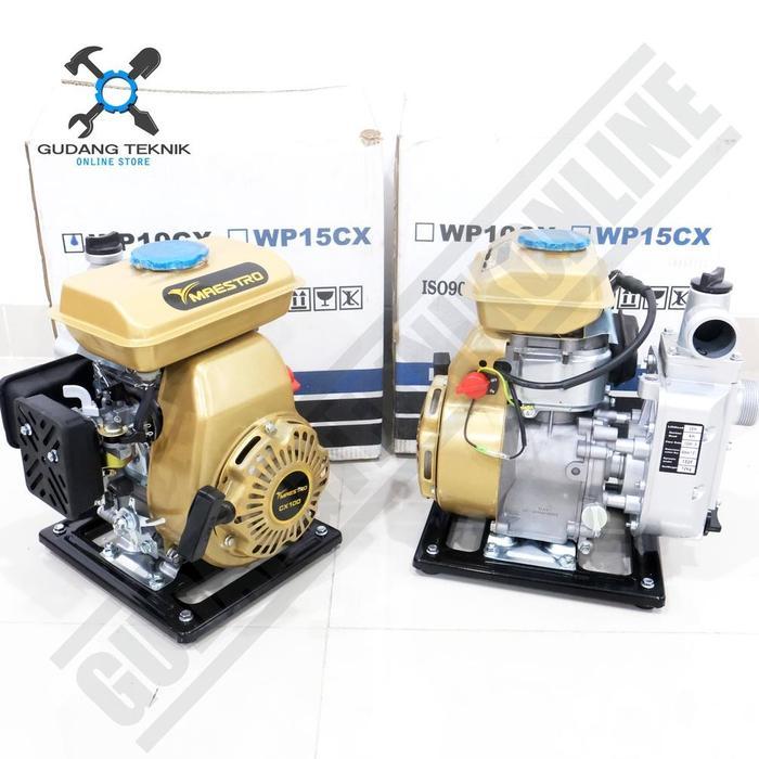 [STOK READY] Water Pump 1" 1.5" MAESTRO WP10CX WP15CX MGP-40B / Mesin Waterpump Alkon Pompa Air Irig